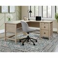 Sauder East Adara L-Desk Co , Spacious work surface for computer, accent lamp, and more 429772